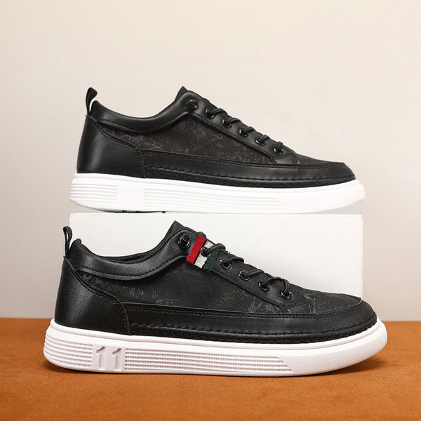 Tenis Casuales Hombre Lona Premium Versátil Estilo Urbano
