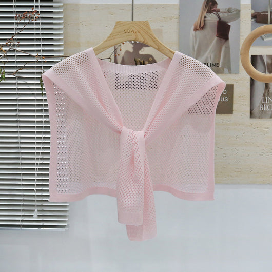 Chaleco Tejido Coordinado - Conjunto 3 Piezas Camisa y Falda - Image 29