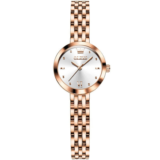 Reloj de Cuarzo Resistente al Agua para Mujer - Diseño Elegante y Simple - Image 5