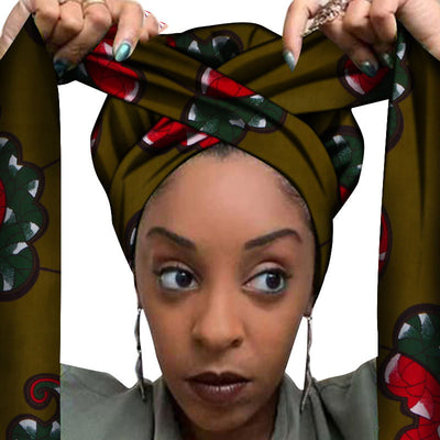 Accesorios para el cabello con estampados africanos - Image 5