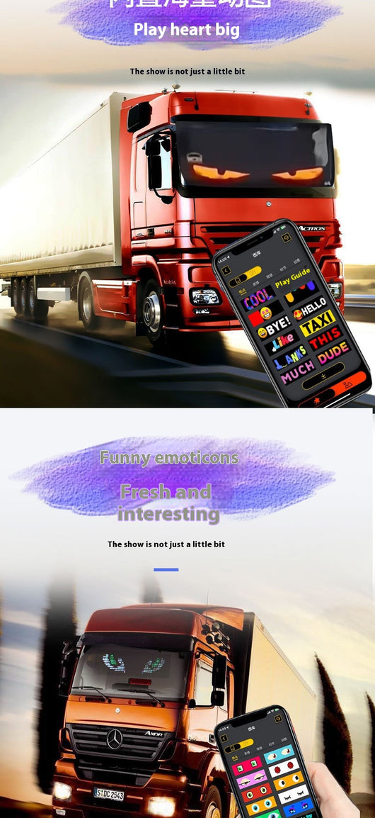 Pantalla Inteligente Bluetooth Flexible para Publicidad Automotriz - Image 15