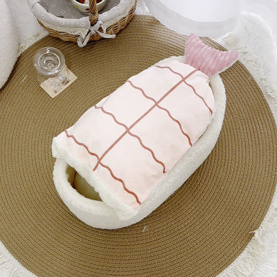 Cama Térmica para Mascotas Estilo Sushi - Nido Removible Todo Clima - Image 8