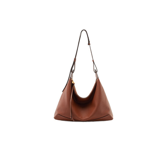 Bolso Hobo Grande MYTASTE - Cartera de Diseñador para Mujer con Correa de Hombro
