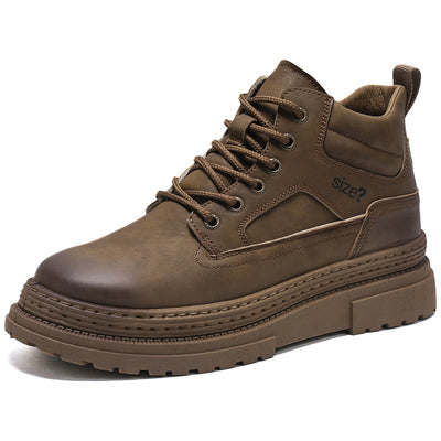 Botas Altas Estilo Británico para Hombre con Suela Reforzada - Image 7