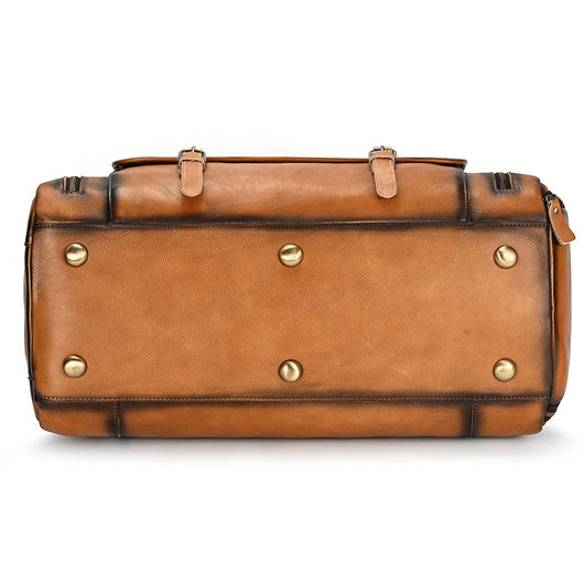 Bolsa de Viaje en Cuero Curtido al Vegetal para Hombre - Image 32