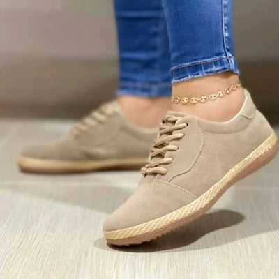 Zapatos Planos Cómodos para Mujer con Cordones y Punta Redonda - Image 10