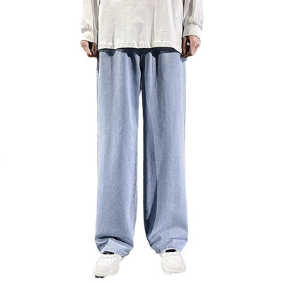 Jeans Rectos Holgados Diseño Americano para Hombre - Image 5