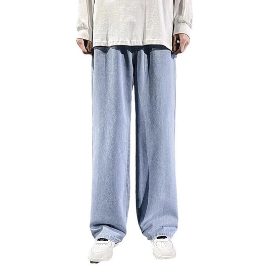 Jeans Rectos Holgados Diseño Americano para Hombre - Image 5