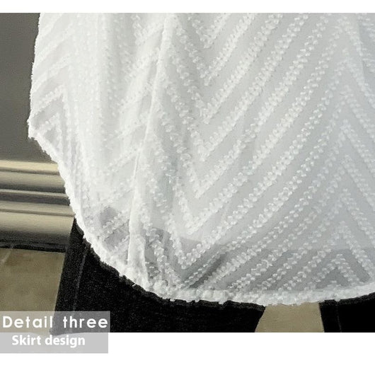 Blusa Chifón Premium Efecto Reductor y Cobertura Abdominal - Image 13