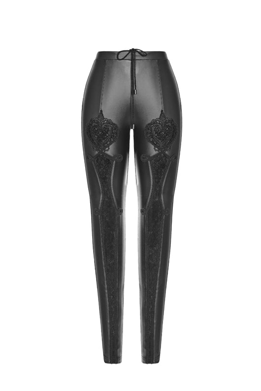 Leggings Deportivos con Bordado Floral y Posicionamiento Punk - Image 22