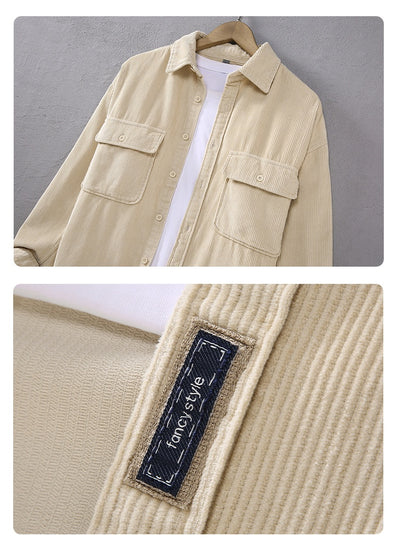Camisa Suelta Oversize para Hombre - Estilo Casual y Cómodo - Image 11