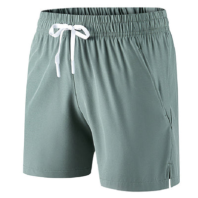 Pantalones Cortos Deportivos Ice Silk para Hombre - Tallas Grandes Playa y Ocio - Image 9