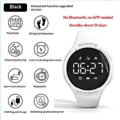 Pulsera Deportiva Inteligente con Pantalla Táctil - Monitor de Frecuencia Cardíaca y Podómetro - Image 3