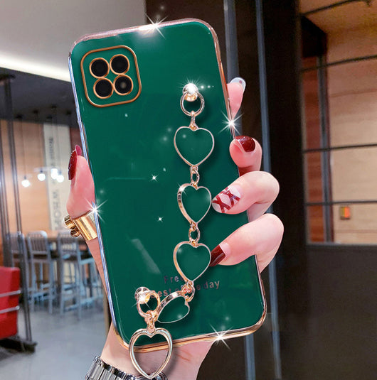 Funda Protectora para Celular con Pulsera de Electrochapado y Silicona - Image 10