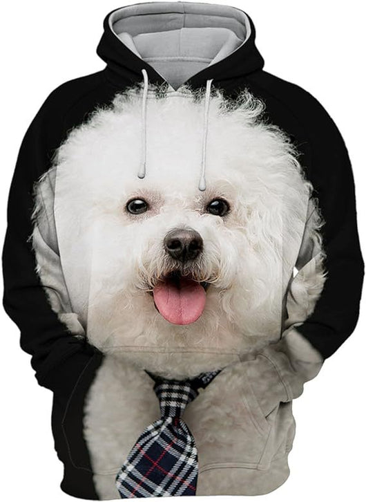 Sudadera Estampada para Hombre con Diseño de Perro - Image 5