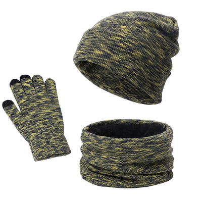 Conjunto Invernal 3 en 1: Gorro, Bufanda y Guantes Táctiles con Forro Polar - Image 5