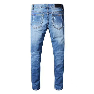 Pantalones Vaqueros Slim Corte Europeo para Hombre - Image 10