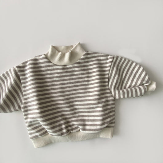 Suéter Cuello Alto Polar Holgado para Bebé - Image 13