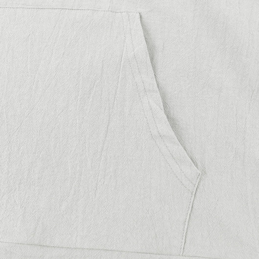 Henley con Capucha y Mangas Largas con Bolsillos Grandes - Image 39