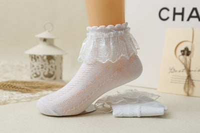 Calcetines de Encaje Fino para Niñas - Colección Verano - Image 12