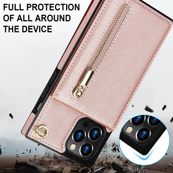 Funda Messenger de Cuero para Celular con Protección Premium
