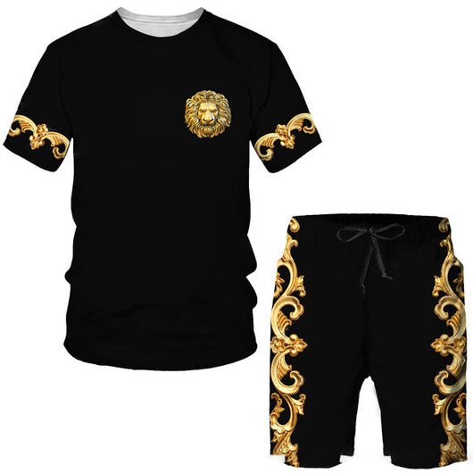 Traje Casual de Verano Hombre - Diseño Monocromático con Impresión 3D - Image 7