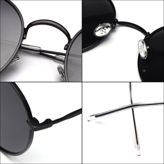 Gafas de Sol Redondas Polarizadas Retro para Mujer - Image 11