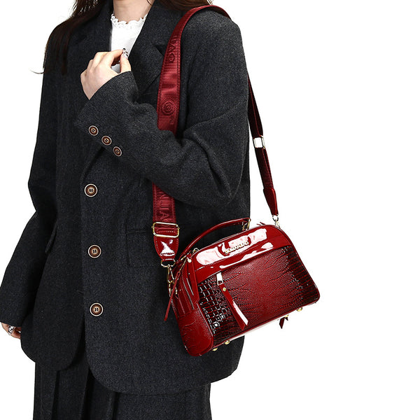 Bolso Mamá Grande de Capacidad Amplia - Bolsa Práctica Mujer Color Sólido