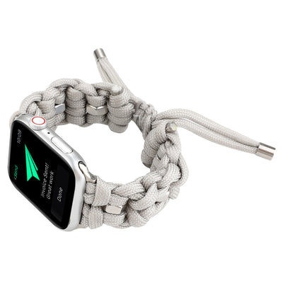 Correa Apple Watch Nylon Premium con Trenzado de Cordón Paraguas - Image 15