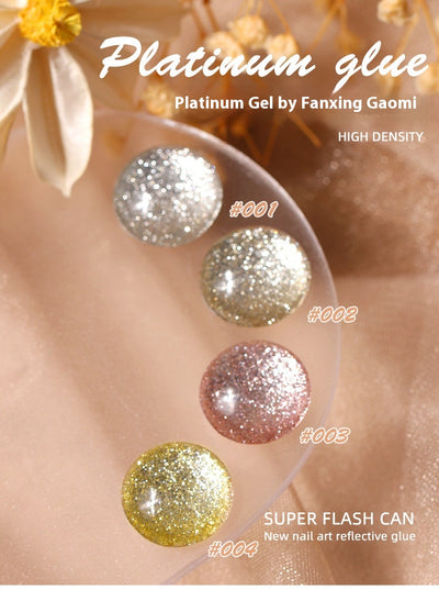 Pegamento UV de Alta Densidad Platinum para Uñas con Brillo Metálico - Image 13