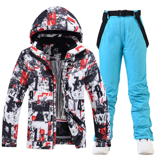 Traje de Esquí para Hombre - Abrigo Impermeable y Cortavientos para Invierno - Image 11