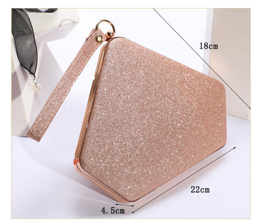 Bolso de Hombro Reflectante con Acabado Brillante para Mujer - Image 10