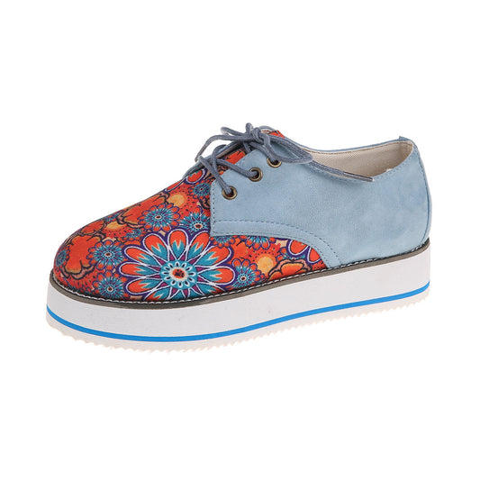 Zapatos de Mujer Estilo Clan con Punta Redonda en Cuero Sintético PU - Image 2