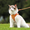Arnés Reflectante Antiescapes para Gatos con Correa
