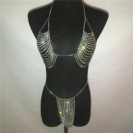 Conjunto de Lencería con Cadena Corporal de 2 Piezas - Image 6