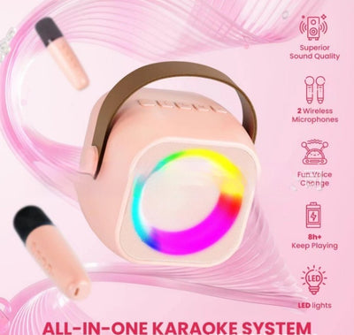 Micrófono Inalámbrico Portátil con Parlante Integrado para Karaoke - Image 6