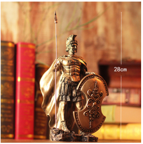 Figura Decorativa Samurái Retro - Ornamento Guerrero para Bar y Hogar - Image 11