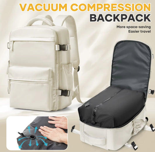 Mochila Resistente con Compresión Vacuum y Cierre Personalizado - Image 7