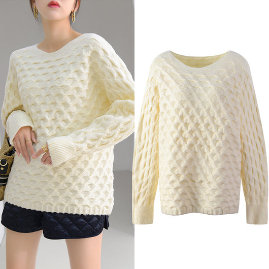 Suéter de Punto Trenzado para Mujer - Image 31