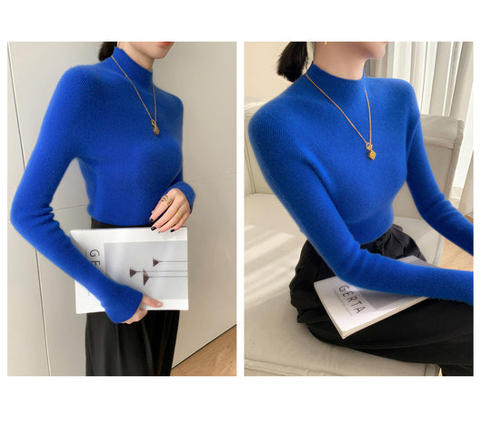 Suéter Cuello Tortuga Bajo Cashmere Slim Fit - Image 30