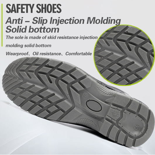 Zapatos de Seguridad Antiaplastamiento, Antiperforación y Antiestático - Image 11