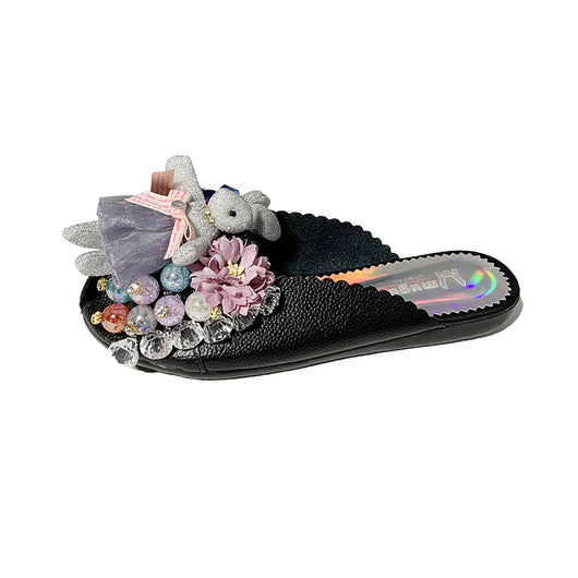 Pantuflas Tipo Muñeca con Brillantes y Boca de Pez - Image 2
