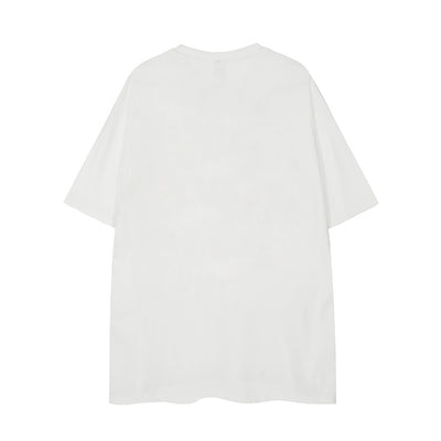 Camiseta Manga Corta Estilo Urbano con Letras en Inglés para Hombre - Image 12