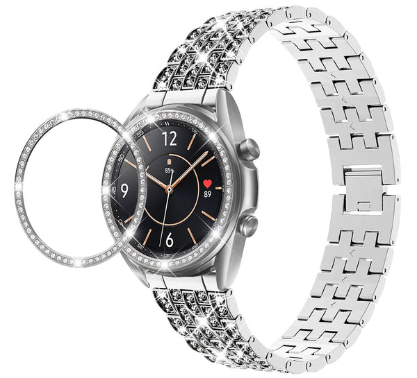 Correa de Diamantes Compatible con Samsung Watch