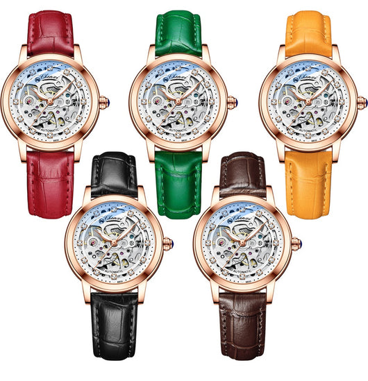 Reloj Mecánico Automático Hueco Diamond con Resistencia al Agua - Image 16