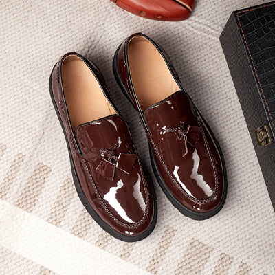 Mocasines Casuales de Cuero para Hombre con Borlas - Cómodos y Elegantes - Image 18