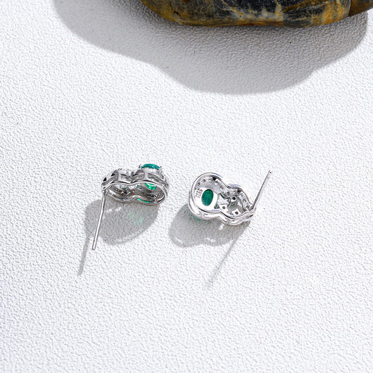 Aretes Cortos de Perlas Esmeriladas en Forma de Pera - Image 15
