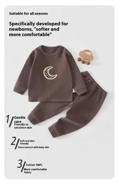 Pijama Infantil de Algodón Puro con Manga Larga para Casa - Image 16