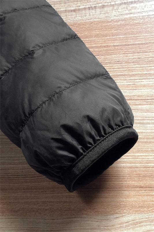 Chaqueta de Plumas Ligera para Hombre con Capucha Estilo Coreano - Image 2