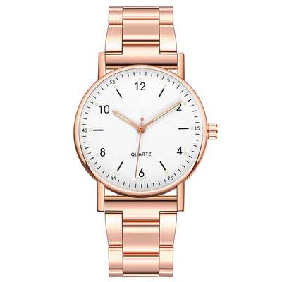 Reloj de acero inoxidable con movimiento de cuarzo para hombre y mujer - Image 3